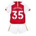 Tanie Strój piłkarski Arsenal Oleksandr Zinchenko #35 Koszulka Podstawowej dla dziecięce 2023-24 Krótkie Rękawy (+ szorty)